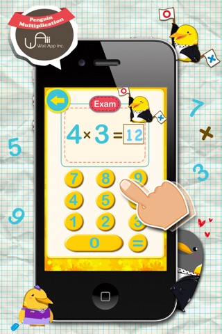 Penguin Multiplication For iPhone screenshot 4