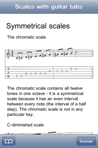 Musical Scales screenshot 3