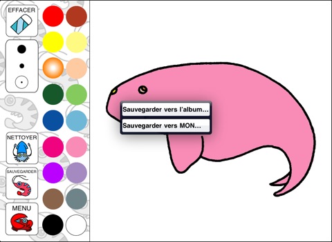 Aquarium Coloring for Kids Lite ~Ocean Life~ screenshot 2