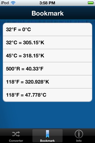 Temperature Convert + Log screenshot 3