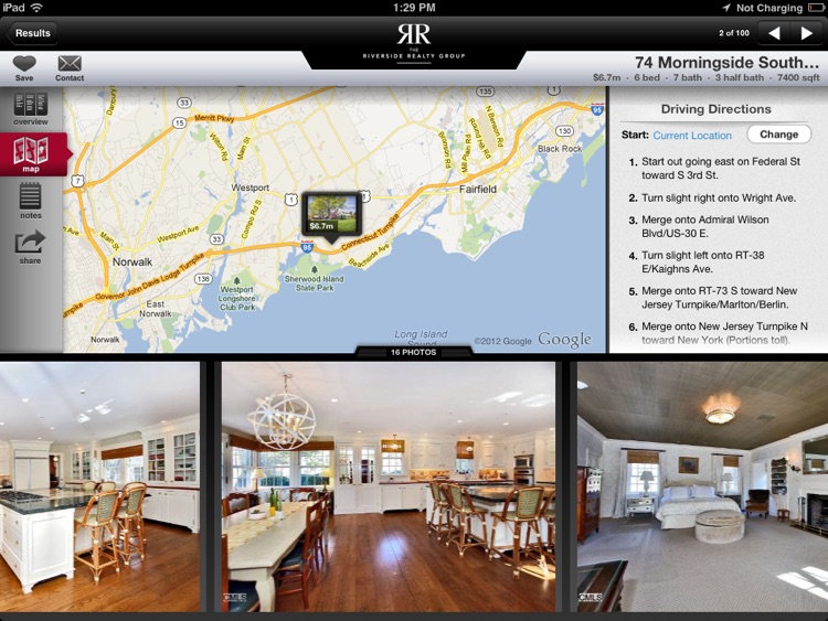 Fairfield CT Realty for iPad