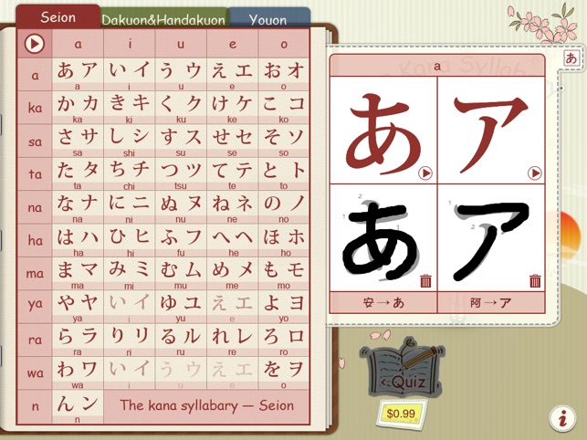 Kana Syllabary HD(圖2)-速報App