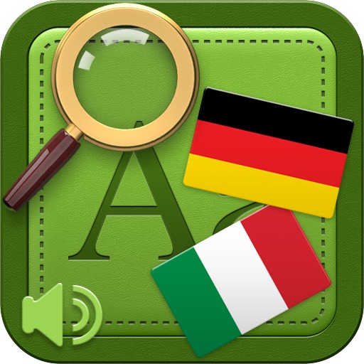 Universal Italian - German Audio Dictionary and Phrasebook icon