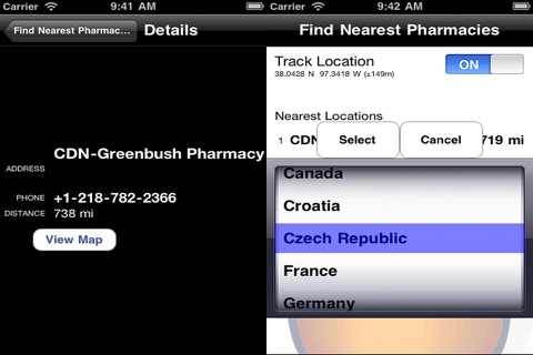 Pharmacies - Find Nearest screenshot 2