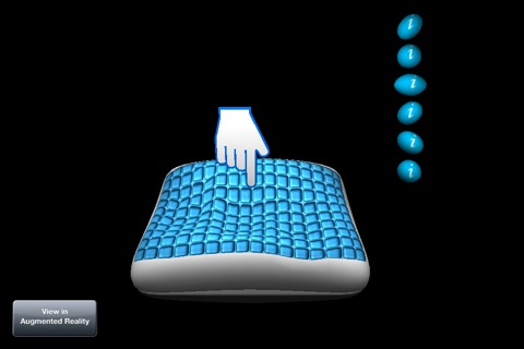 Technogel Sleeping Pillow Augmented Reality App screenshot 2