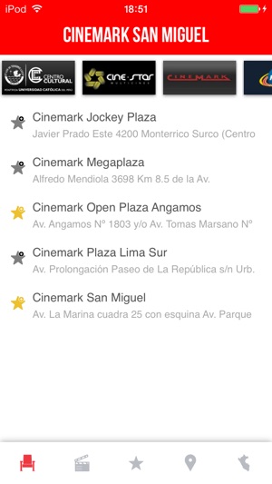 Full Cine: Cartelera de cines de todo el Perú(圖3)-速報App