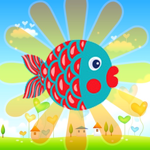 Flying Fishes-A group of fishes take the risk of passing through obstacles for survival iOS App