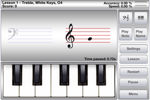 iLovePiano - learn musical notes and practice piano lessons screenshot 2