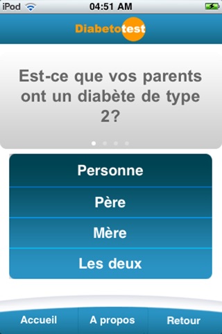 Diabetotest screenshot 2