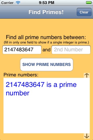 Get Primes! screenshot 2