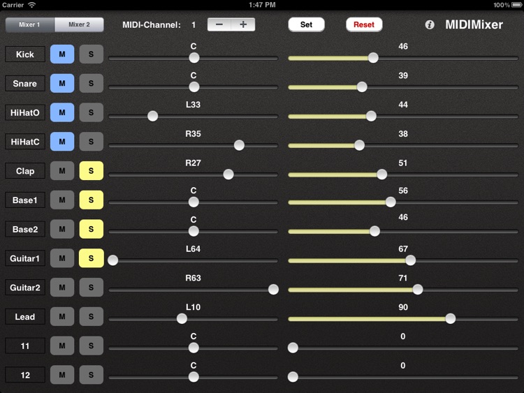 MIDIMixer