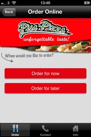 Pisa Pizza screenshot 2