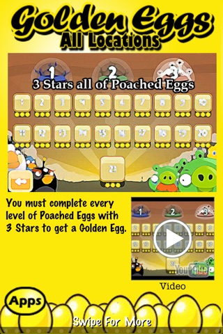 Free Golden Eggs for Angry Birds ~ An easy guide and walkthrough of the hidden golden egg locations in Angry Birds screenshot 3