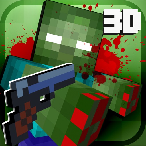 Pixel Survival - Weapon Gun Block Shooter in Minecraft style icon