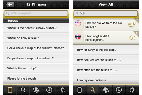 Collins Phrasebook screenshot 3