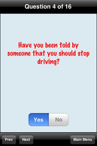 Senior Driving Quiz - Are You Safe On the Road? screenshot 2