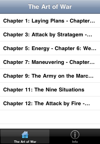 The Art of War Audio Book screenshot 3