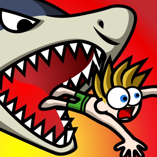 Mega Eating Shark Jump Games App icon