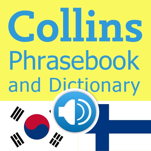 Collins Korean<->Finnish Phrasebook & Dictionary with Audio icon