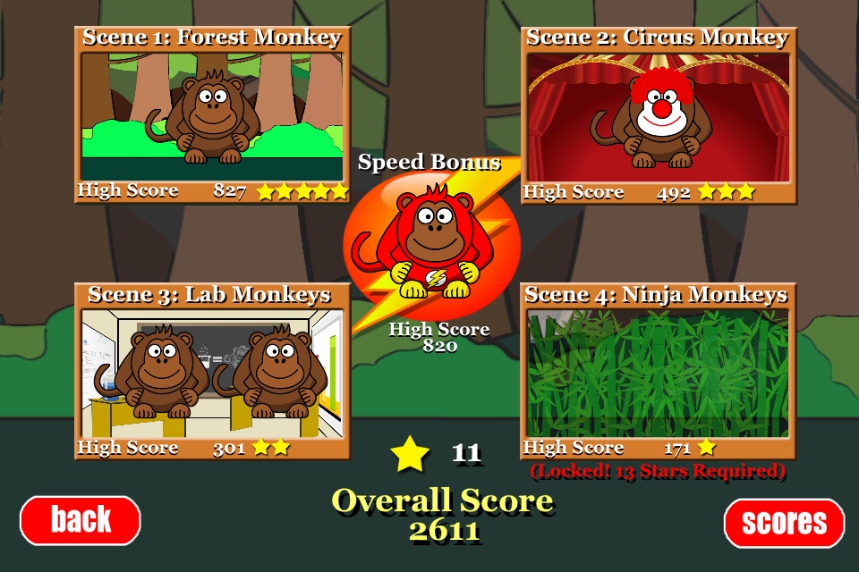 Mad Monkey Free - Fun Kids Games and Kid Arcade... screenshot 2