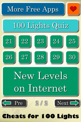 Cheats for 100 Lights screenshot 2