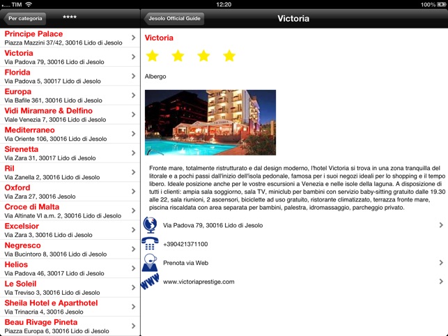 Jesolo Official Mobile Guide HD(圖3)-速報App