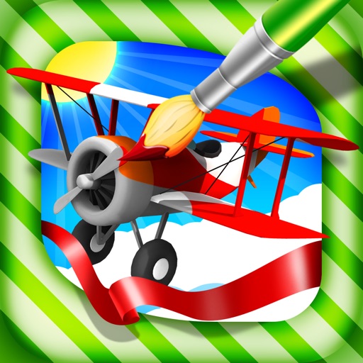 Paint Me 3D: Airplanes.
