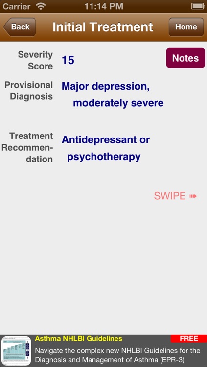 STAT Depression Screening PHQ-9