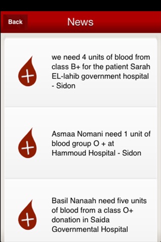 Bloodpedia screenshot 4