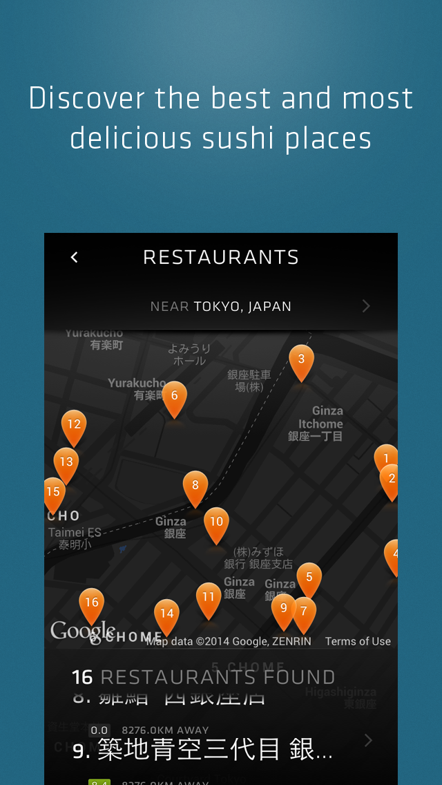 Sooshi – All About Sushi screenshot1