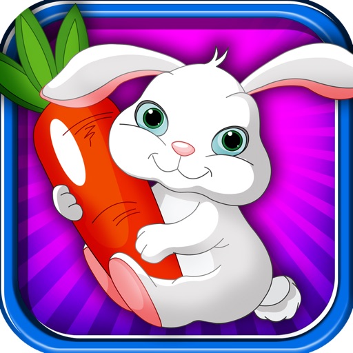 A Rabbit Fun Carrot Collect - Backyard Runner Lawn Pet - Free Version