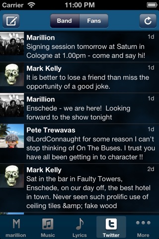 marillion (Unofficial app) screenshot 4