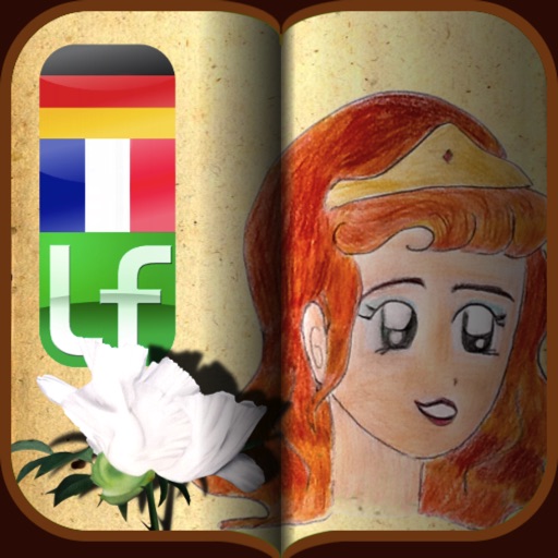 The Chamber of the Rose - German and French for beginners - bilingual talking book for children icon