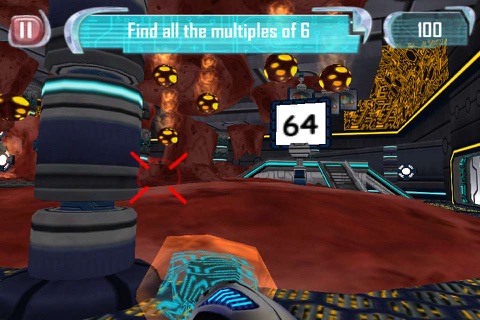 Math Blaster B-Force Blaster screenshot 4
