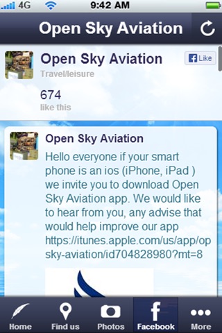 Open Sky Aviation screenshot 2