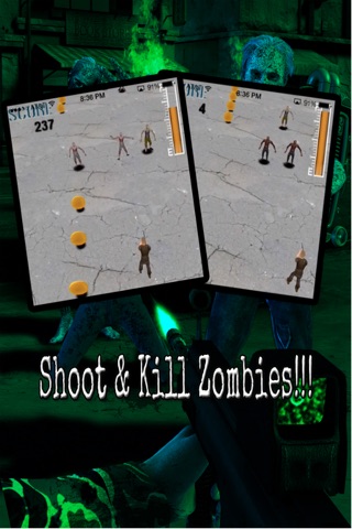 Trigger Shooter Battle Nations vs. Zombies - Dead Hunter World War 2 on Zombie Highway Road HD Lite screenshot 2