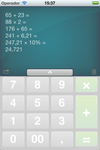 Calculator Easy HD screenshot 2