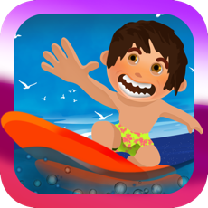 Activities of Wipeout Surfer Dude Splash Dash :  A Perfect Riptide Surf Wave Riding Adventure at Shark Island - FR...