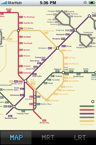 Singapore Subway/MRT Guide 新加坡地铁线路指南 screenshot-4