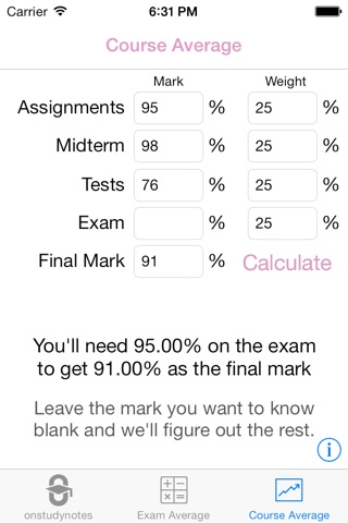 onstudynotes screenshot 2