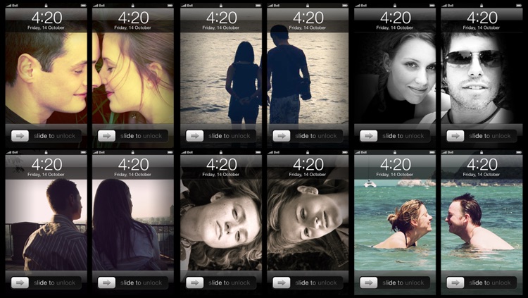 Lover Lock Screens