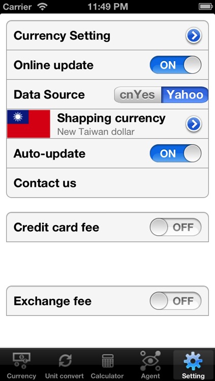 Easy Currency and unit converter screenshot-4