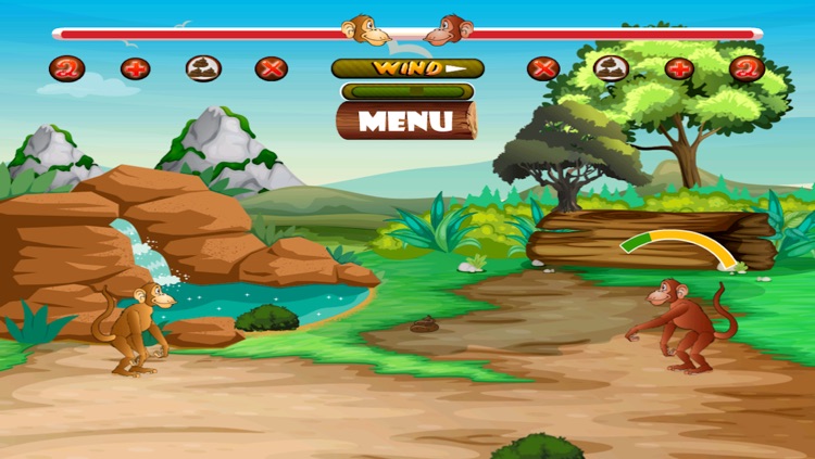 Angry Monkey Mud Toss Fight screenshot-4