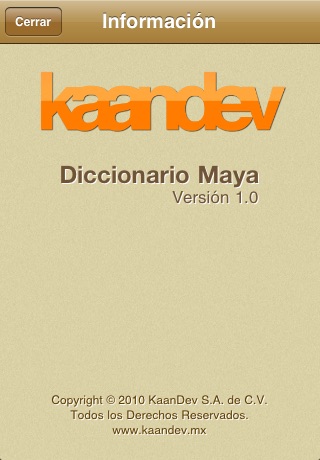 Diccionario Español-Maya screenshot 3