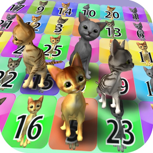 Touch the Cat's Numbers Icon
