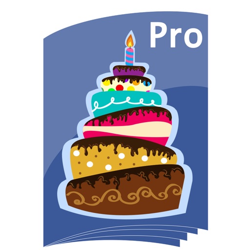 Birthday Book PRO-Birthday Reminders,Cards & Calendar for Facebook icon