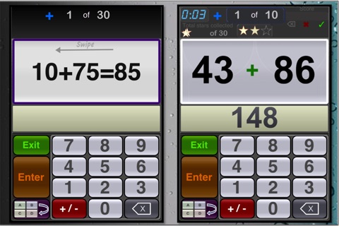 Math 3 in 1 (Drills, Flashcard, 60 sec Game) screenshot 2