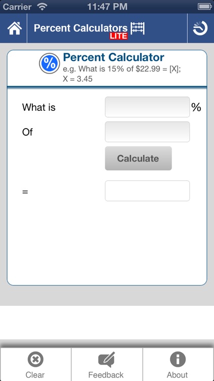 Percent-Calc Lite