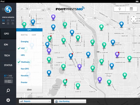 Footprints MapApp screenshot 4