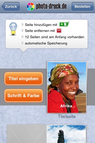 Fotobuch screenshot 2